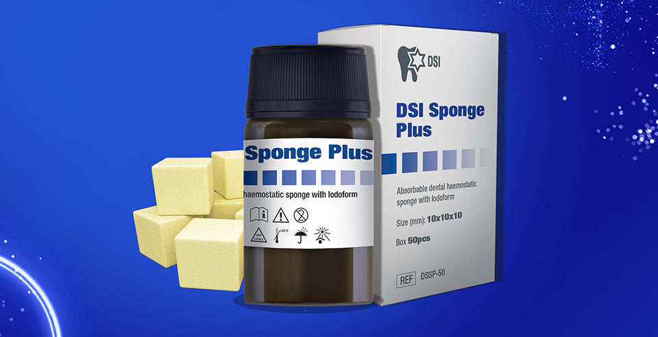 DSI Sponge Plus- Hemostatic and Antiseptic Properties
