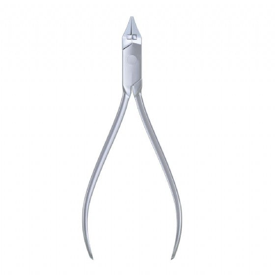 Ortho Dental Bird Beak Tapered Pliers With Cutters 12.5cm