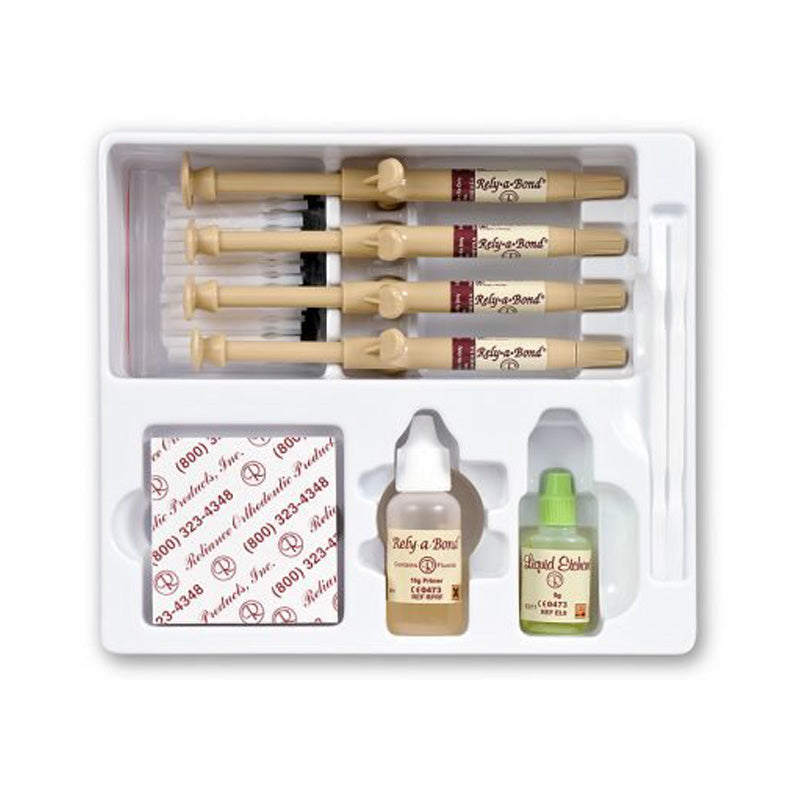 Rely-a-Bond Push Syringe Kit with Fluoride