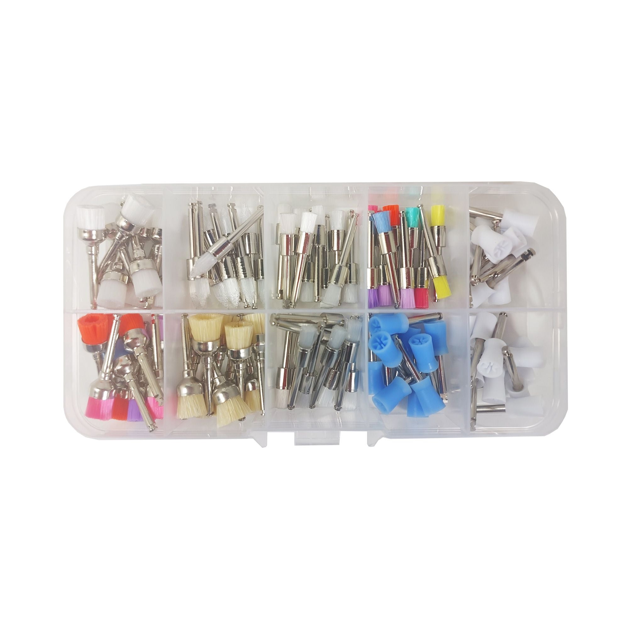 Professional Prophy Brush Set - 100 Pieces