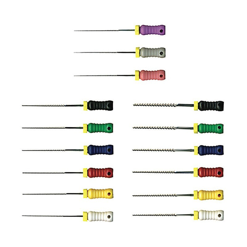 Mani Root Canal Hedstrom SS H-Files 6/pk 25mm