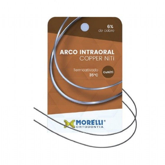 Morelli CuNiTi Thermo Copper Heat-Activated Archwire Round 10pcs pack