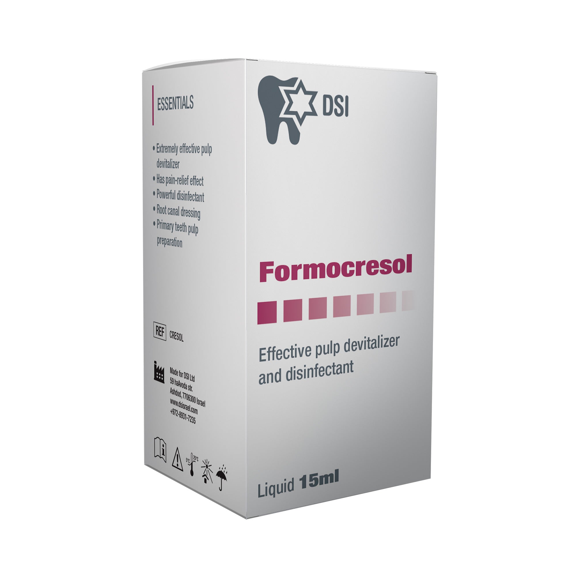 DSI Dental Formocresol For Root Canal and Pulpotomy Treatment