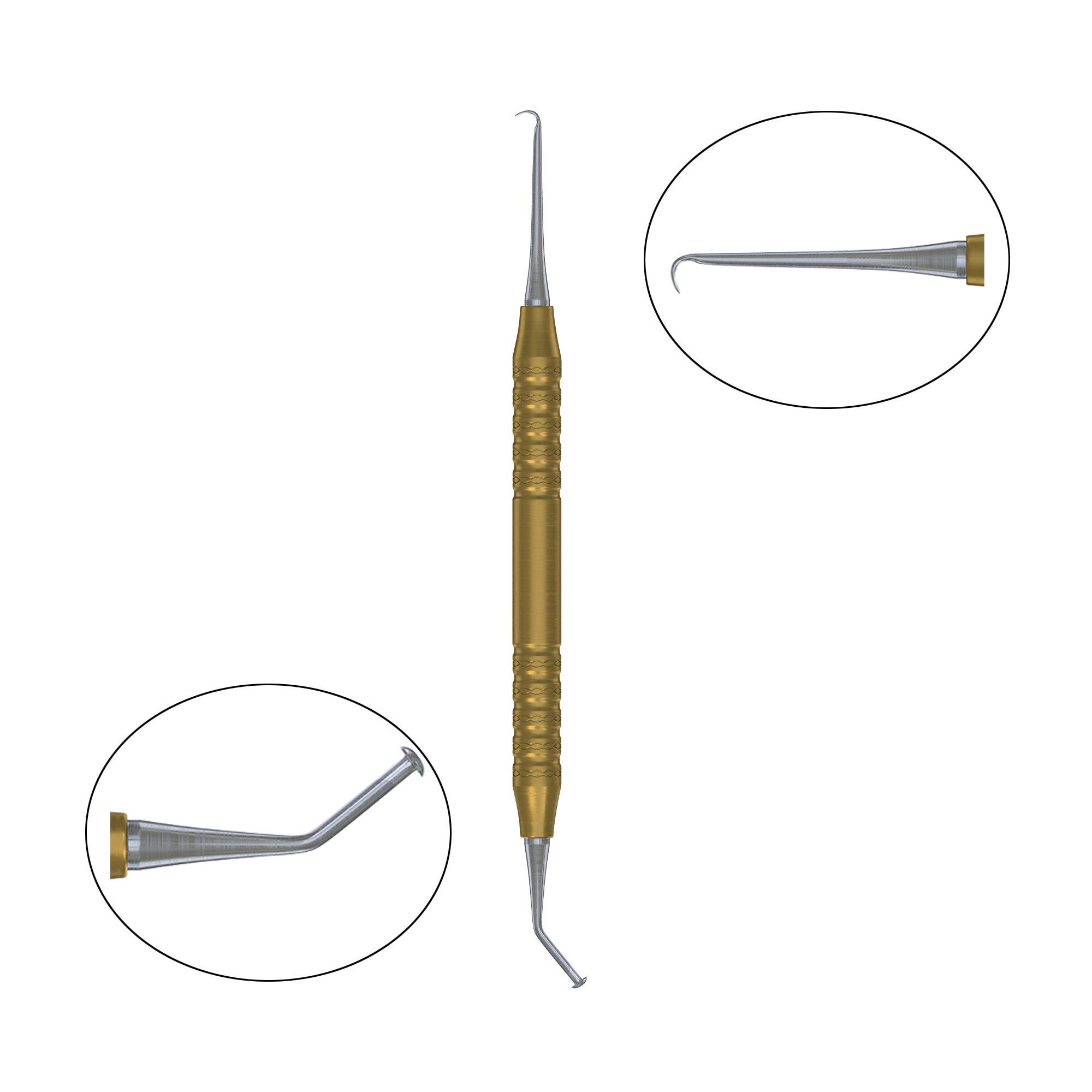 DSI Surgical Sinus Lifting Curette 01 Dual-sided