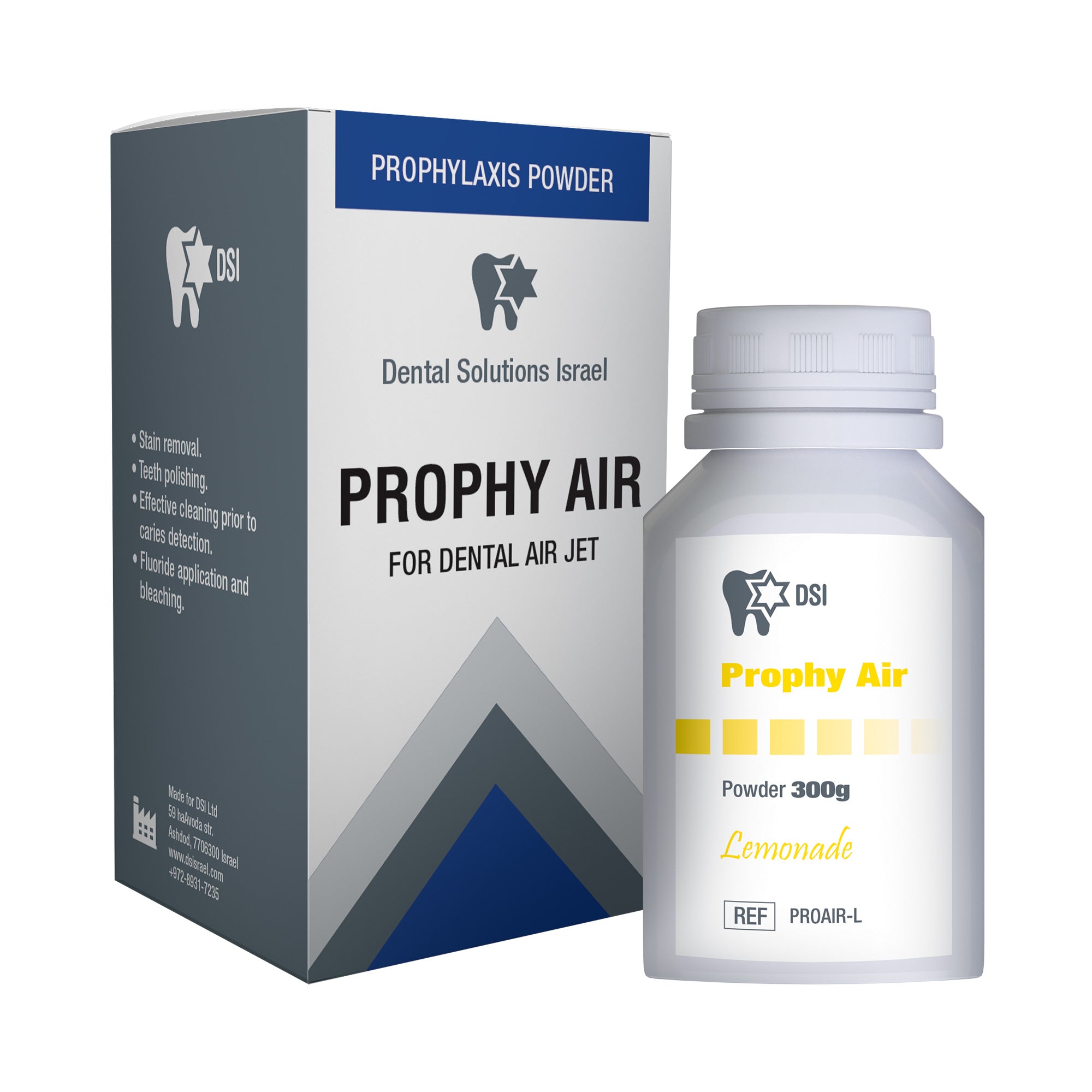 DSI Prophy Air Prophylaxis Powder For Teeth Cleaning 300g 10.5oz