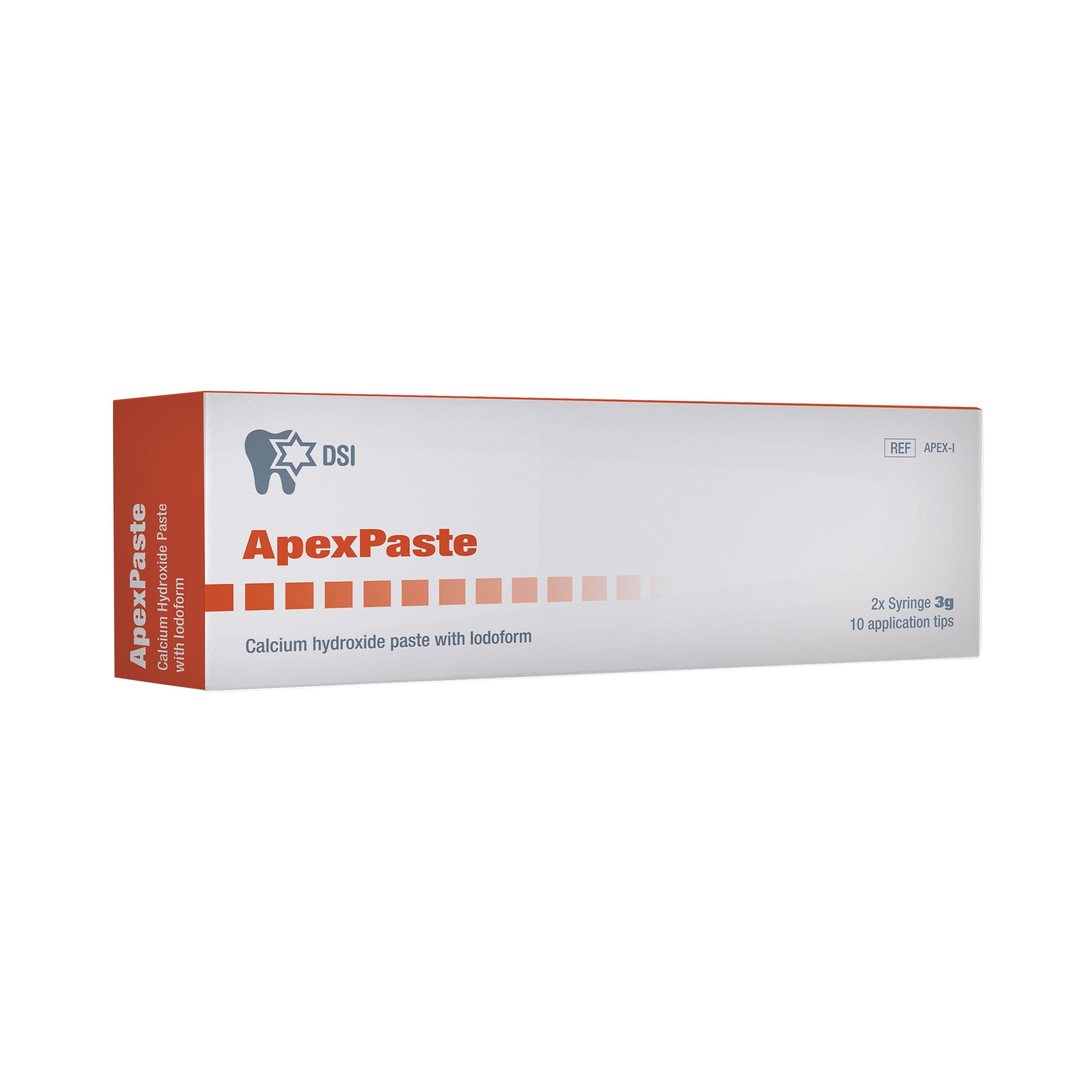 DSI ApexPaste Calcium Hydroxide Paste With Iodoform 3g syringe
