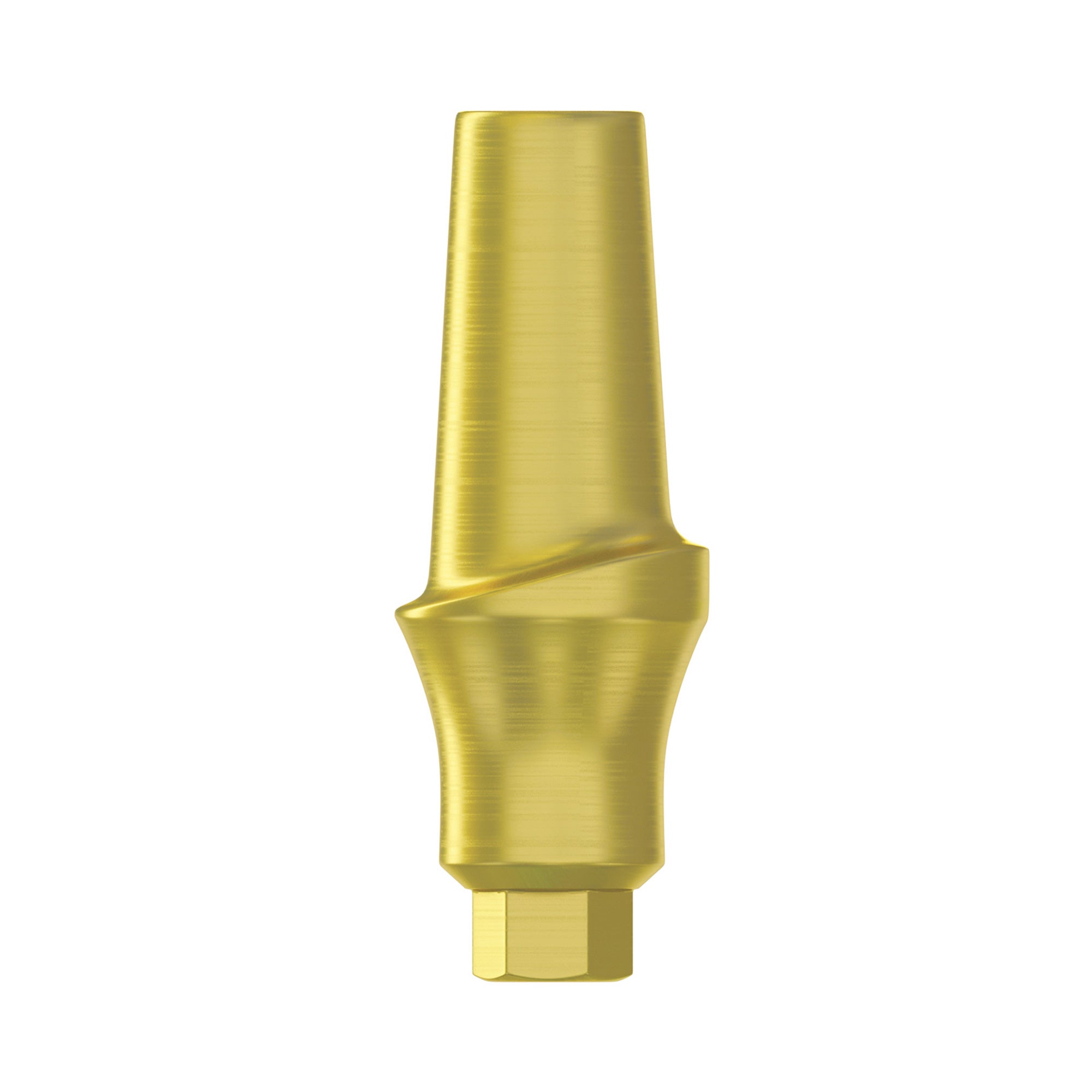 DSI Titanium Concave Straight Abutment Ø5.0mm - Internal Hex Ø2.42mm