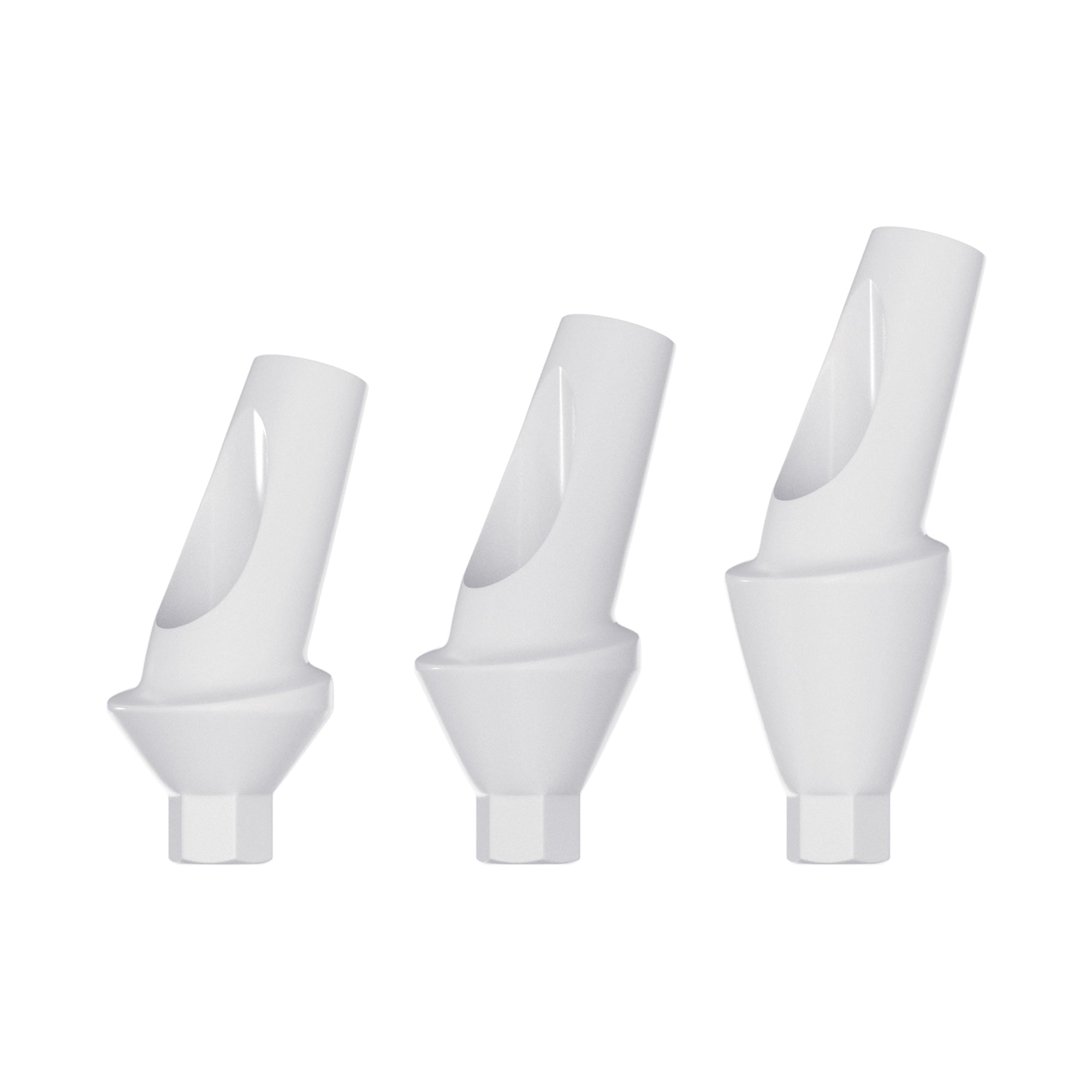 DSI Temporary Angulated 15° PEEK Abutment 3.6mm - Conical Connection NP Ø3.5mm