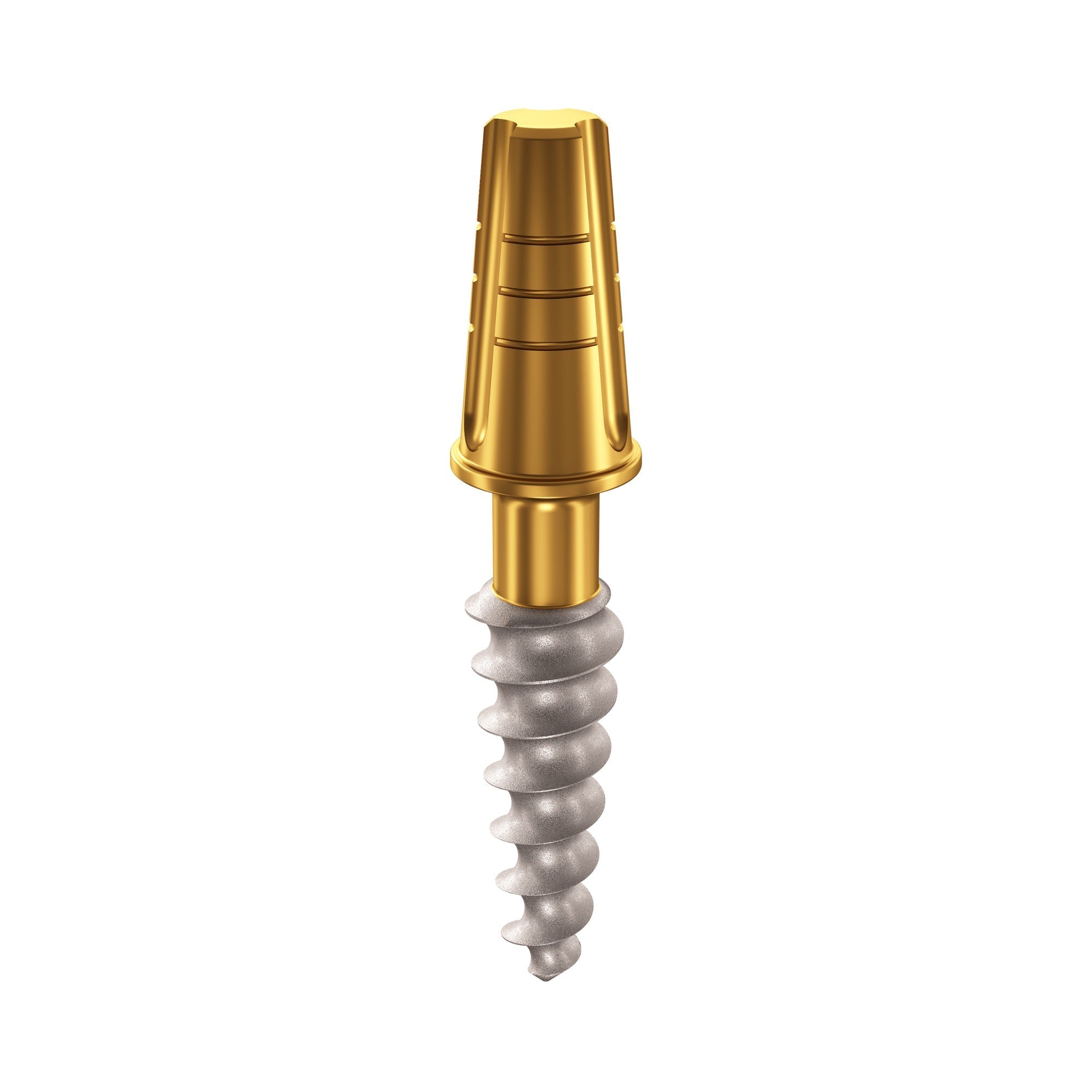 One-Piece Root-shaped Implant