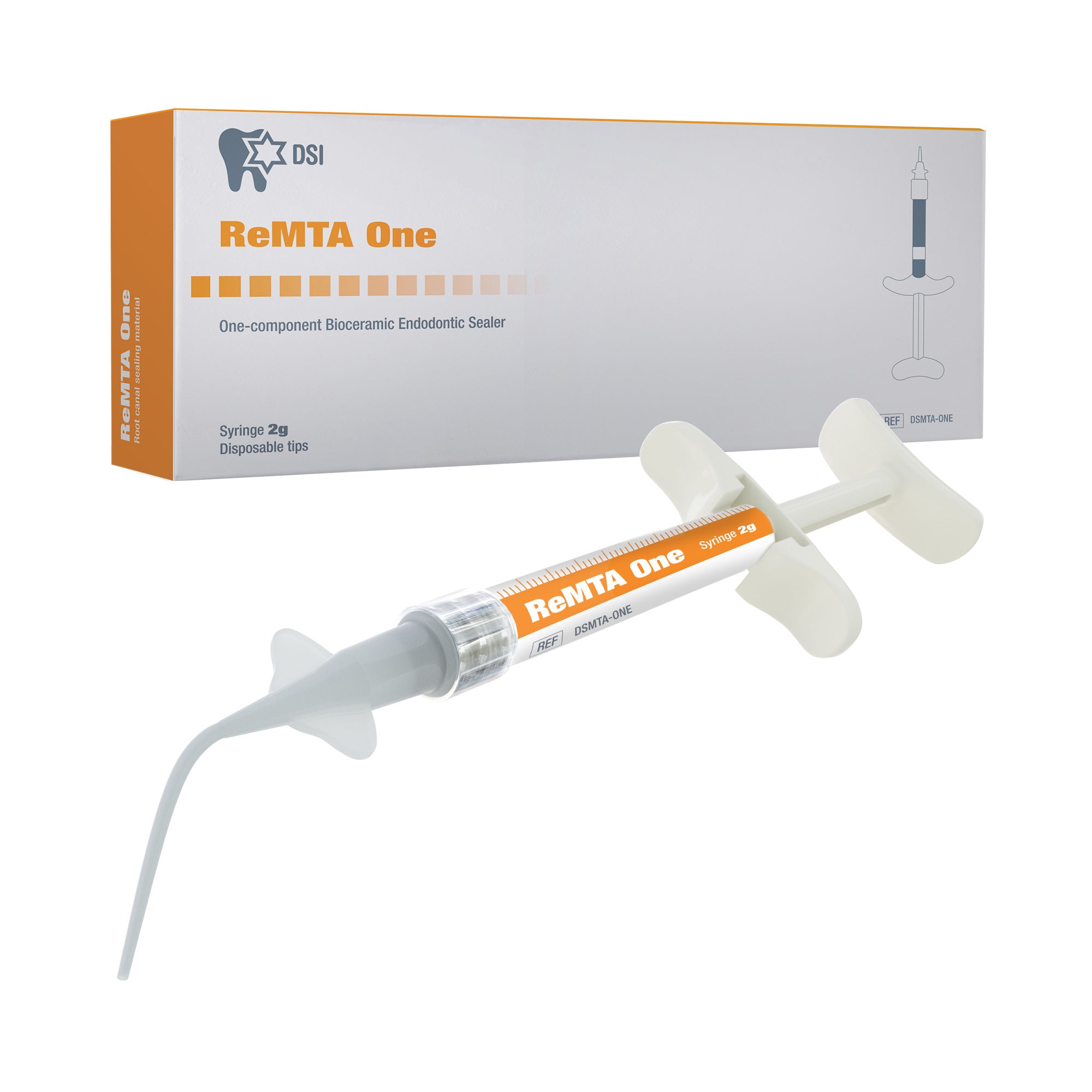 DSI ReMTA One Bioceramic Endodontic Root Canal Sealer In Syringe 2g