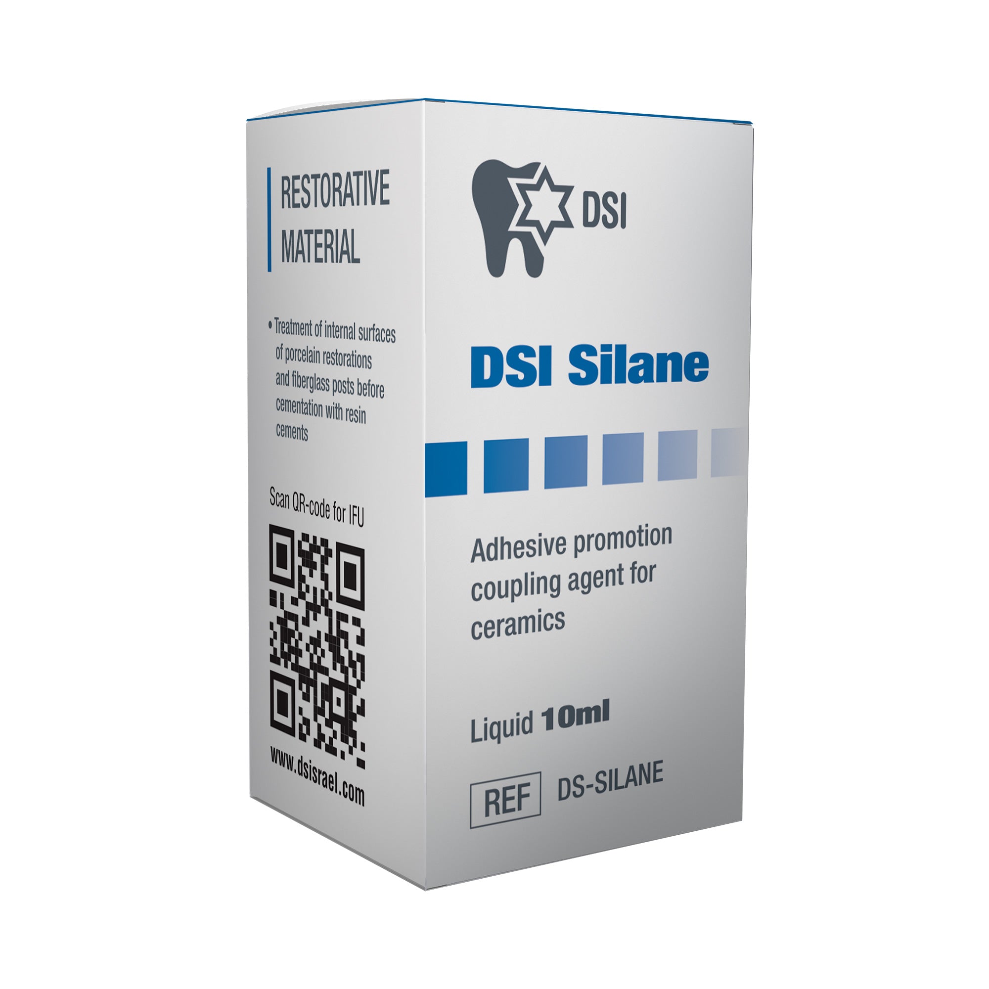 DSI Silane Dental Primer Coupling Agent For Porcelain Bonding 10ml Bottle