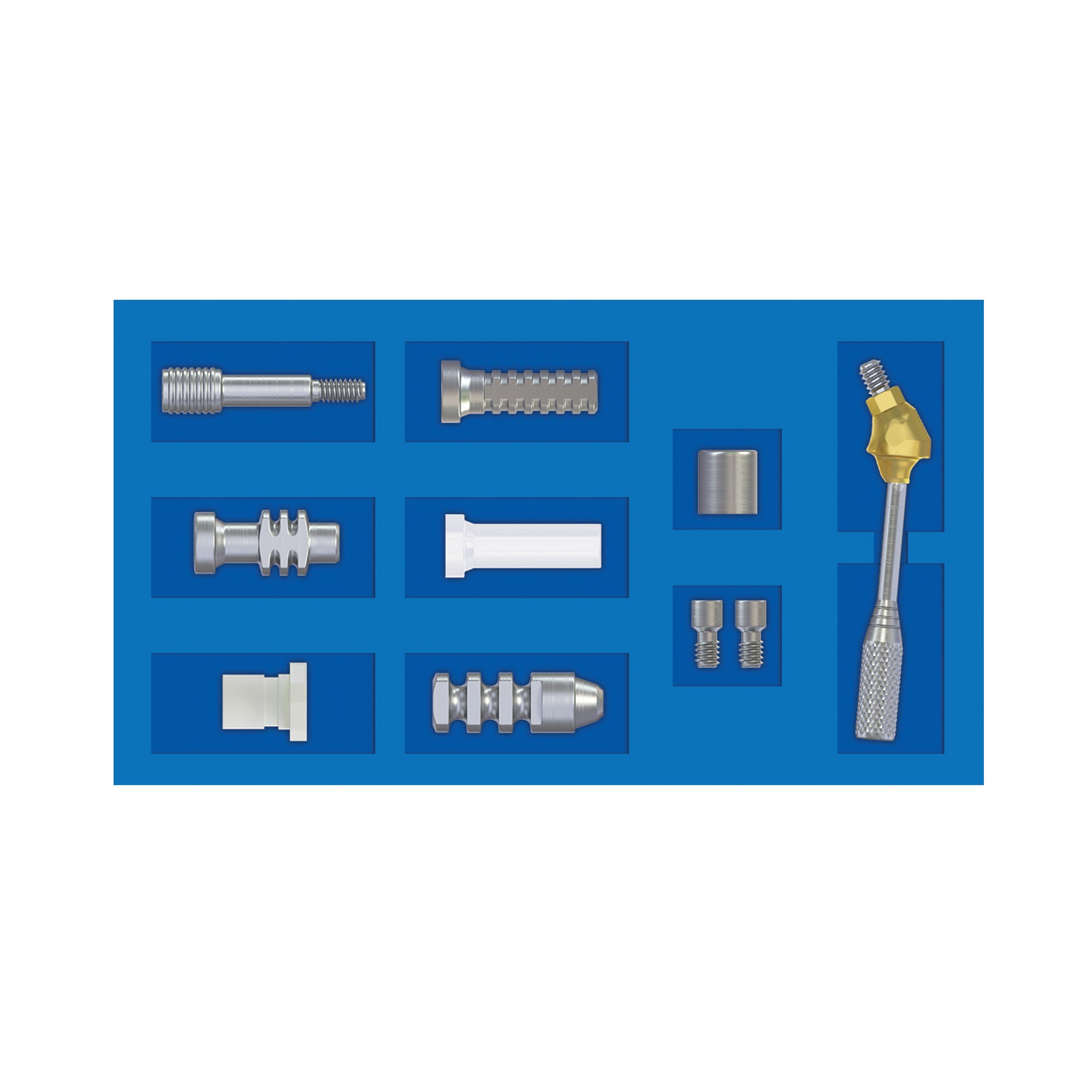 Angulated Multi Unit Full Set 17°/30°/45° CC RP