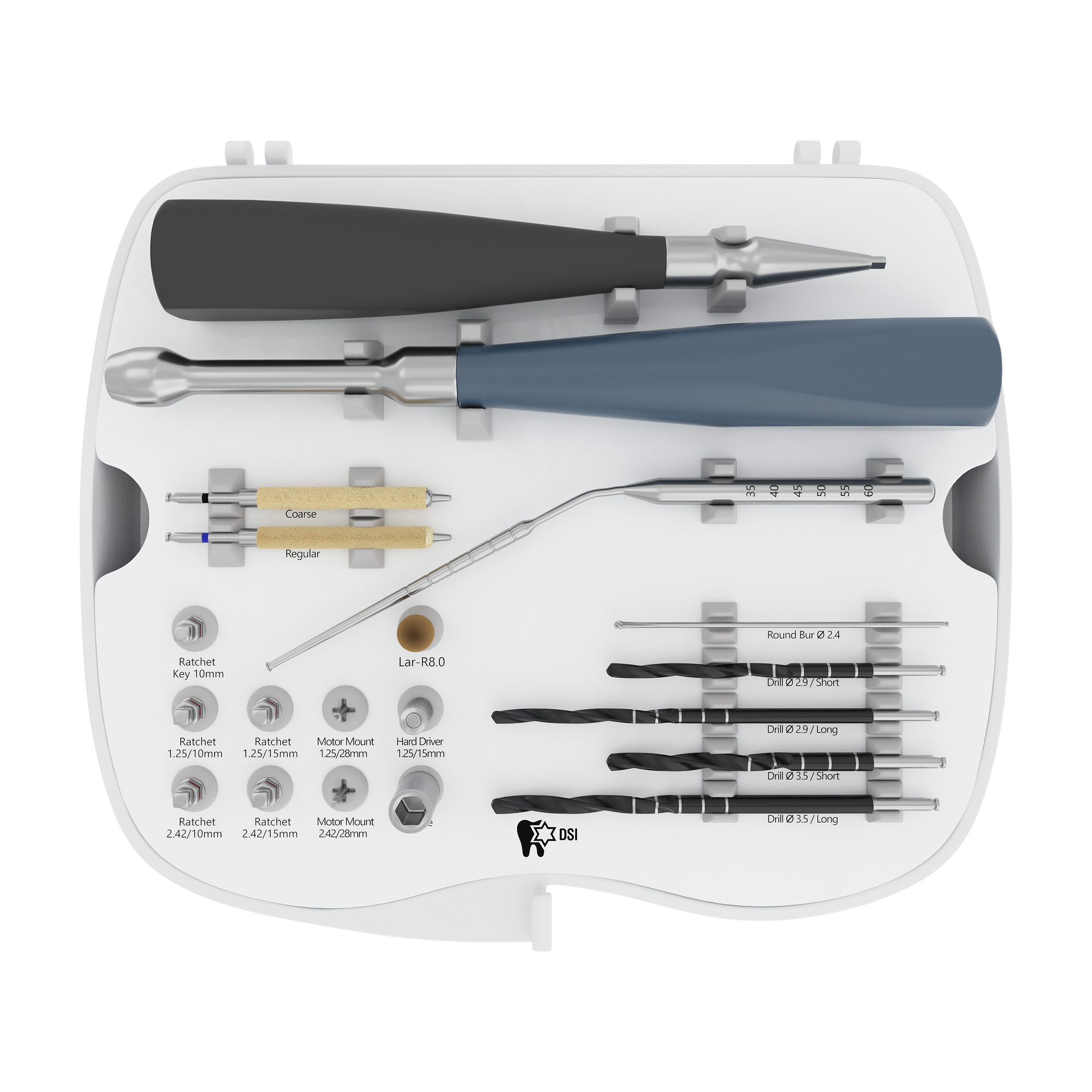 DSI SK007 Zygo Surgical Kit Tools and Drills Zygomatic Implant Installation