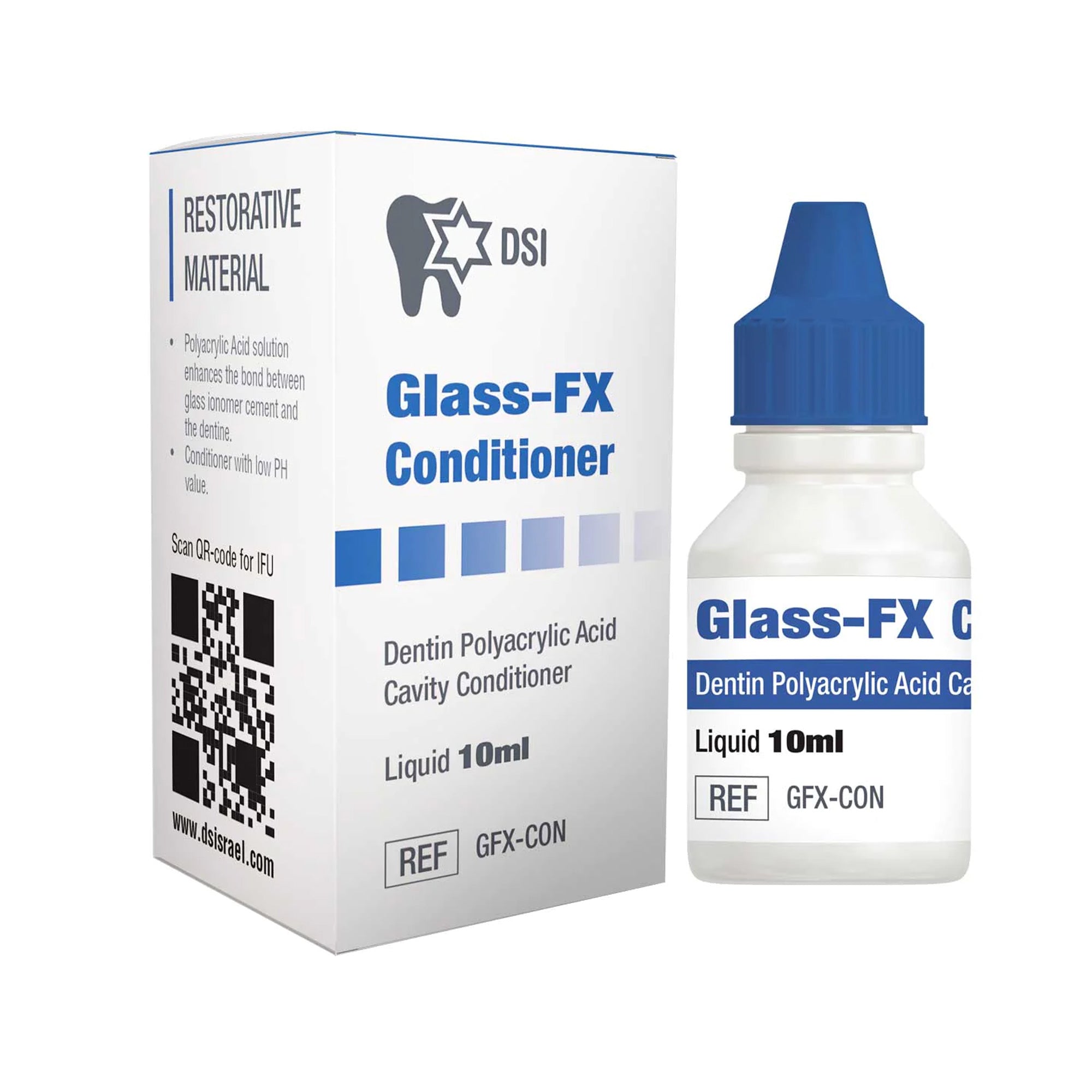 DSI Glass-FX Conditioner  Dentin Polyacrylic Acid Cavity Conditioner 10ml