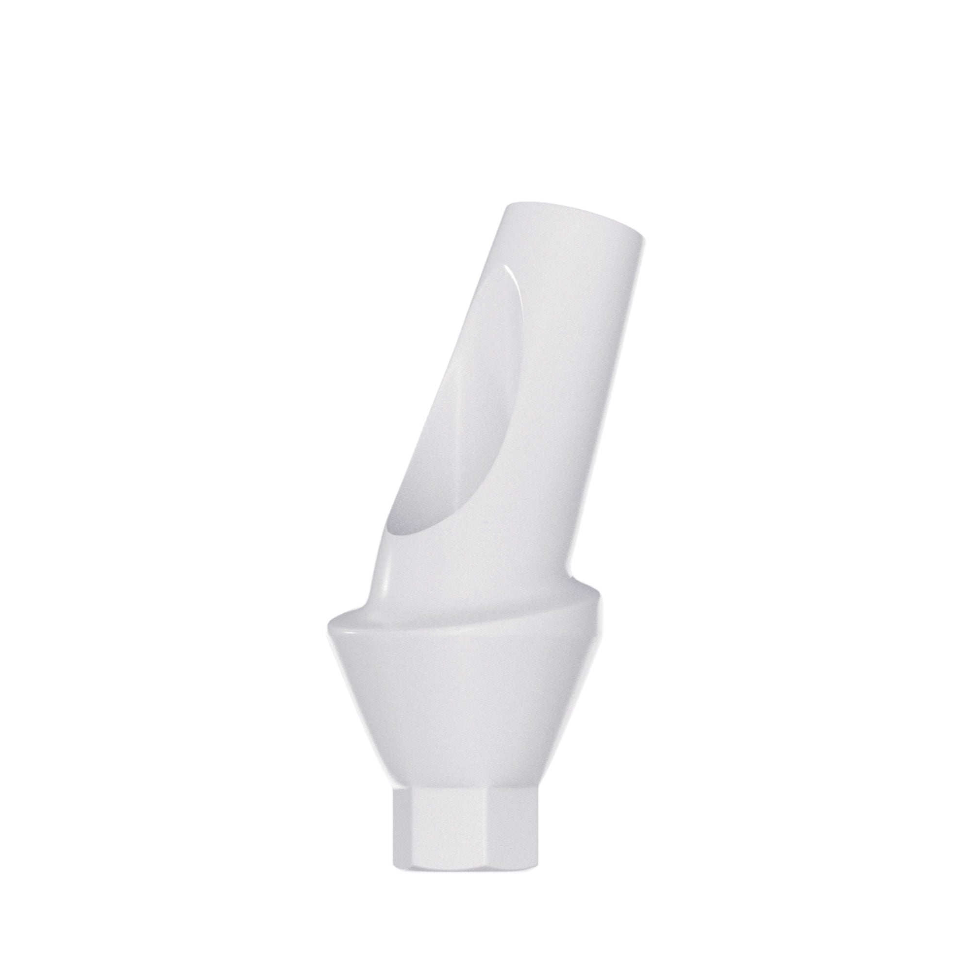 DSI Temporary Angulated 15° PEEK Abutment 3.8mm - Conical Connection RP Ø4.3-5.0mm