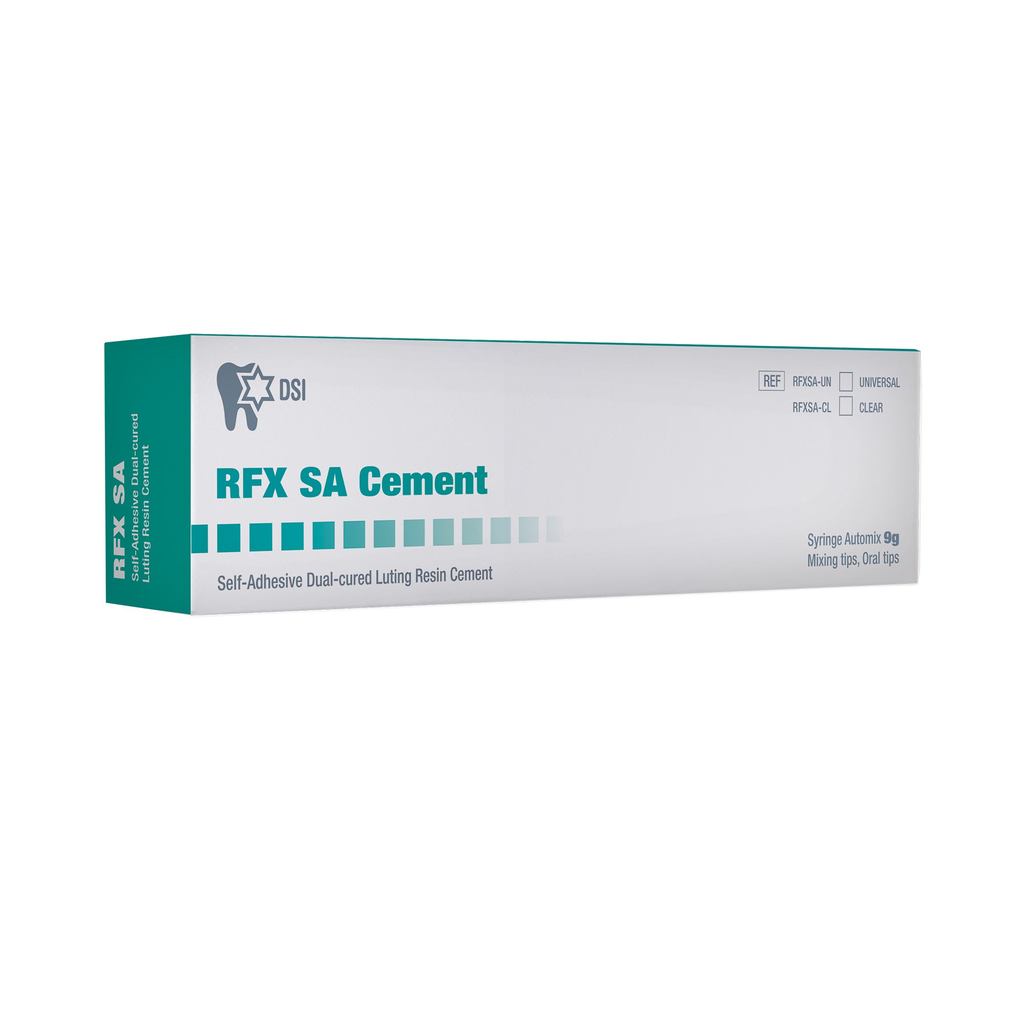 DSI RFX SA Dual-Cure Self-Adhesive Resin Cement For Crowns 9g