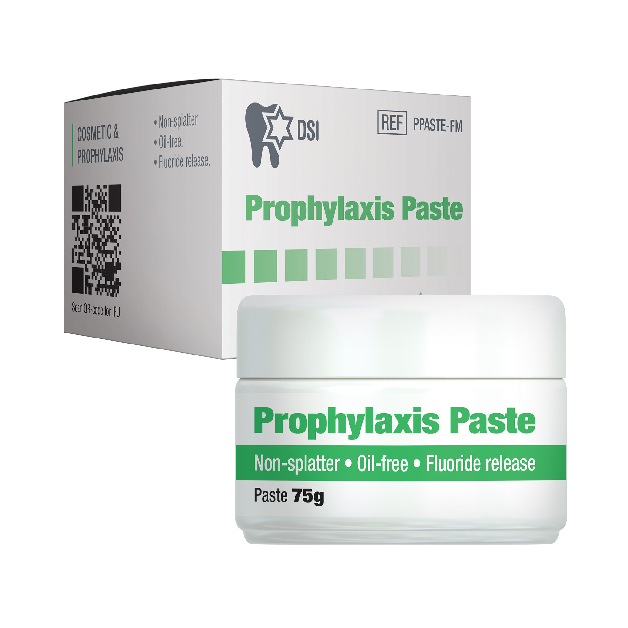 DSI Prophylaxis Abrasive Paste For Polishing After Scaling Mint 75g