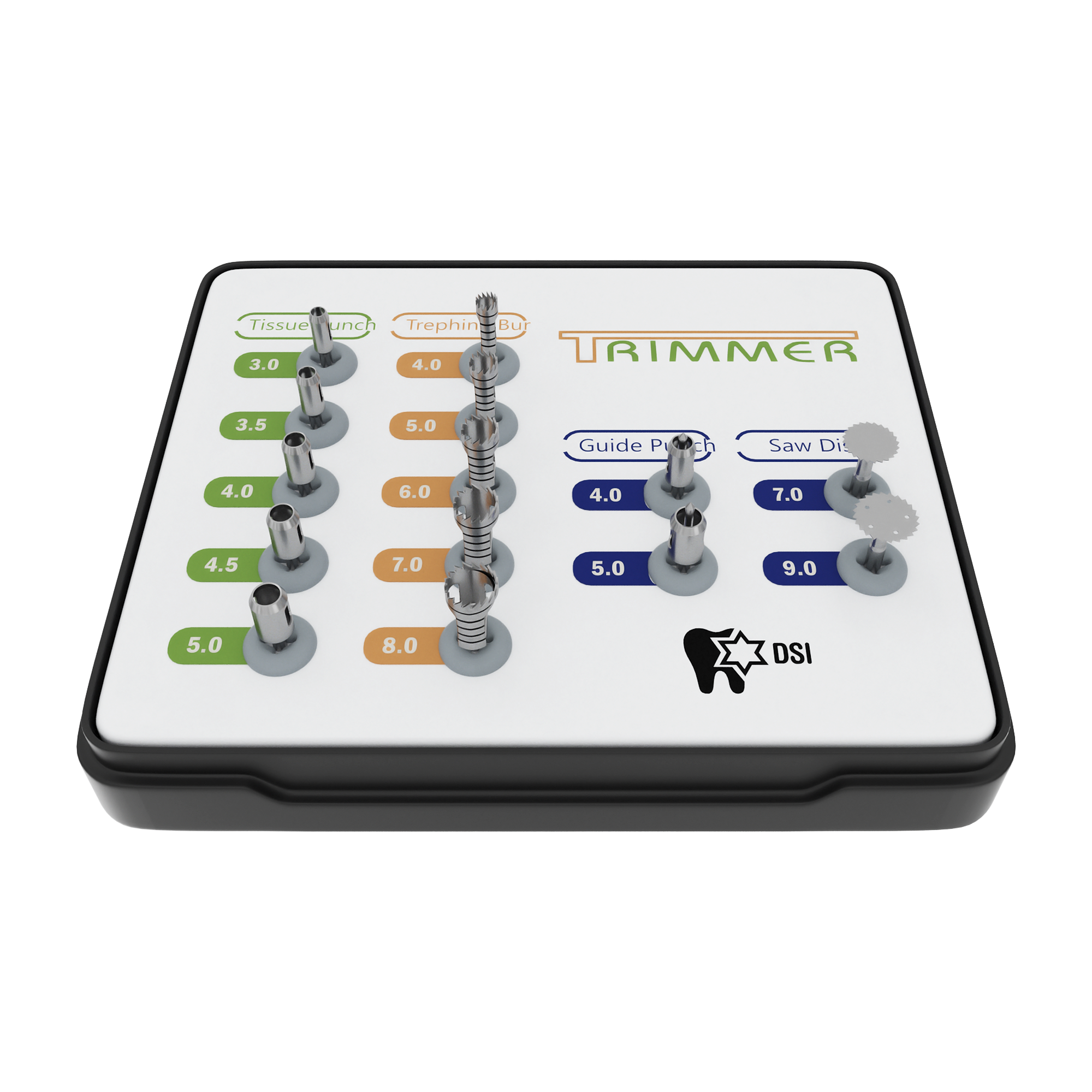 DSI Bone Trephine and Tissue Punch Kit