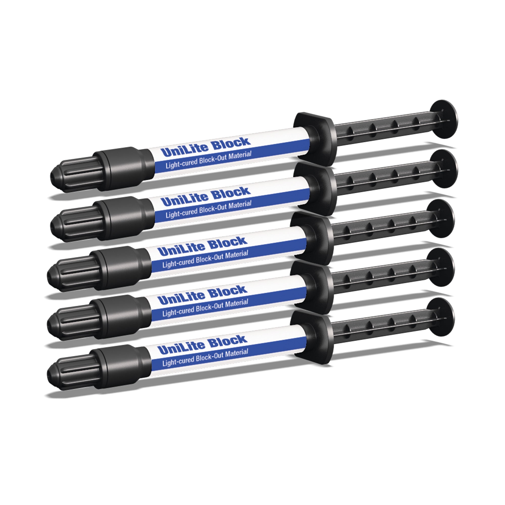 DSI UniLite Block-Out Resin Material 5x Syringes 2g each