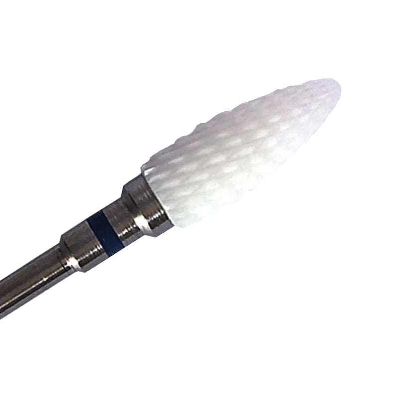 Wilson Zirconia Cross Cut Bullet standard Carbide Bur - 14.5mm