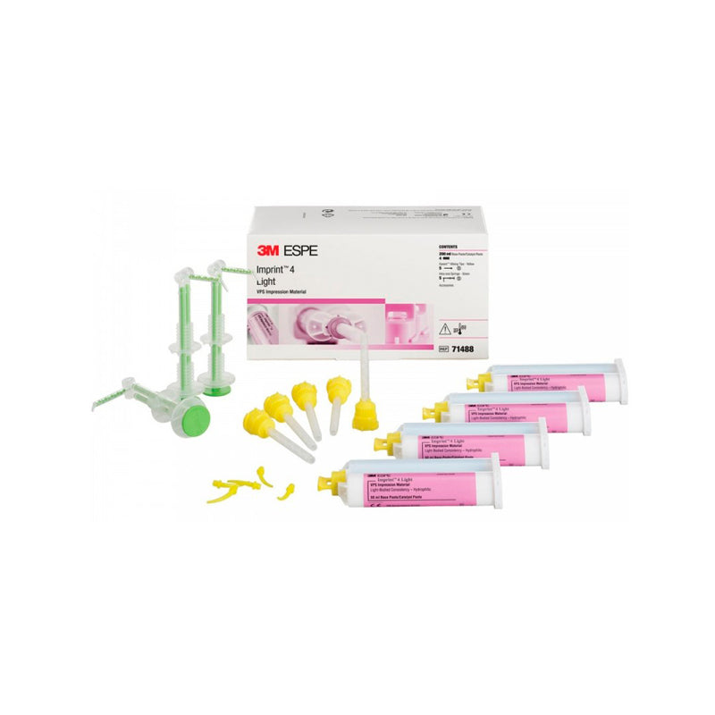 3M Imprint Light Body VPS Impression Material 50ml x 4