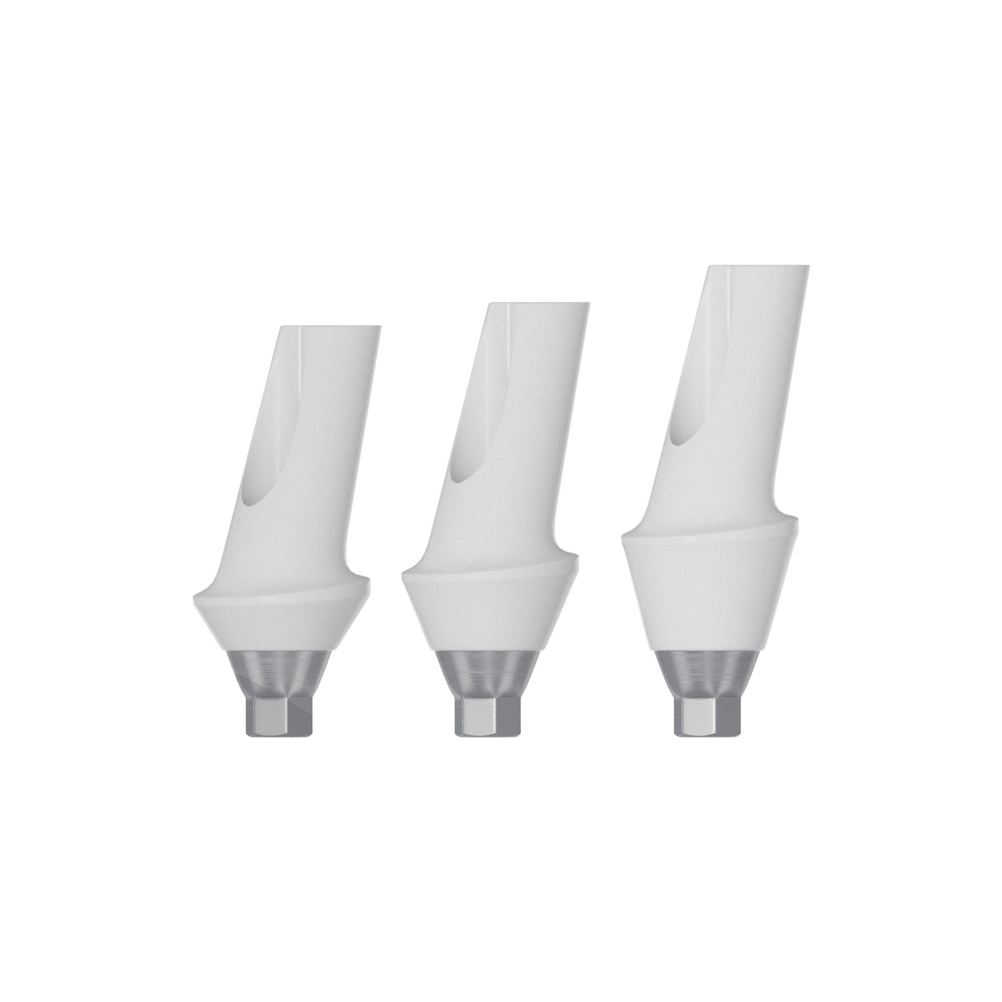 DSI 15° Angulated Zirconia Anatomic  Abutment 3.6mm - Conical Connection NP Ø3.5mm