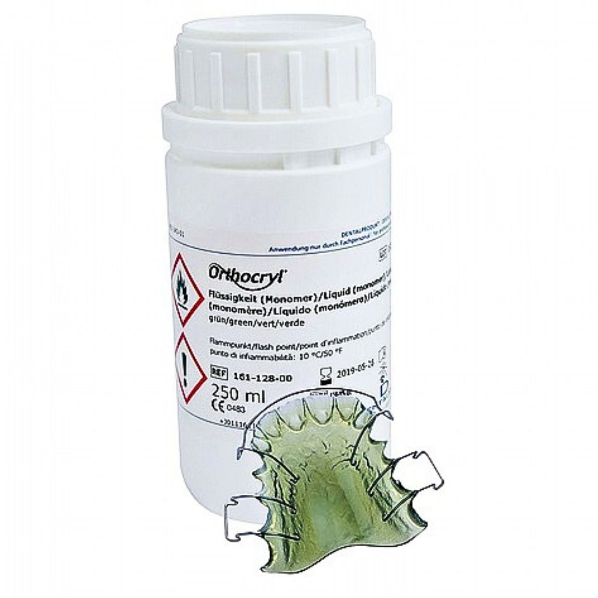 Dentaurum Orthocryl Green Acrylic Liquid 250ml