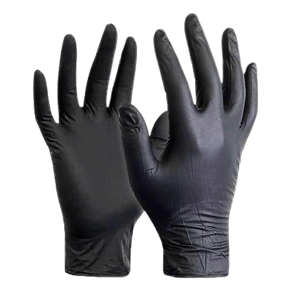 Examination Nitrile Gloves Black 100pcs