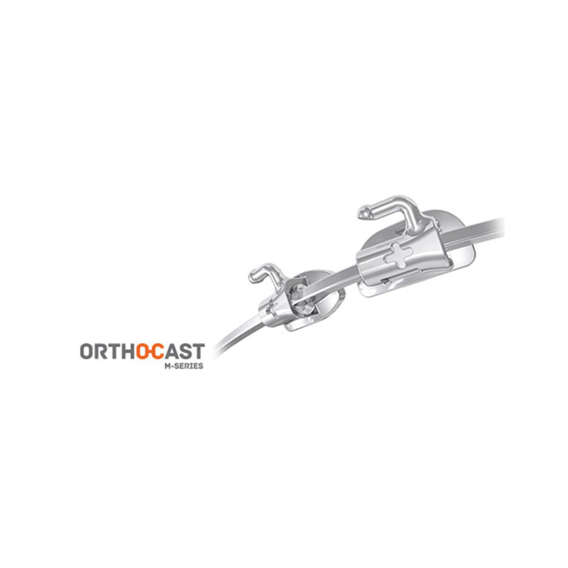 Ortho-Cast M buccal tubes, single, non-covertible #16/26, -14° torque, +10° off, MBT, 10pcs
