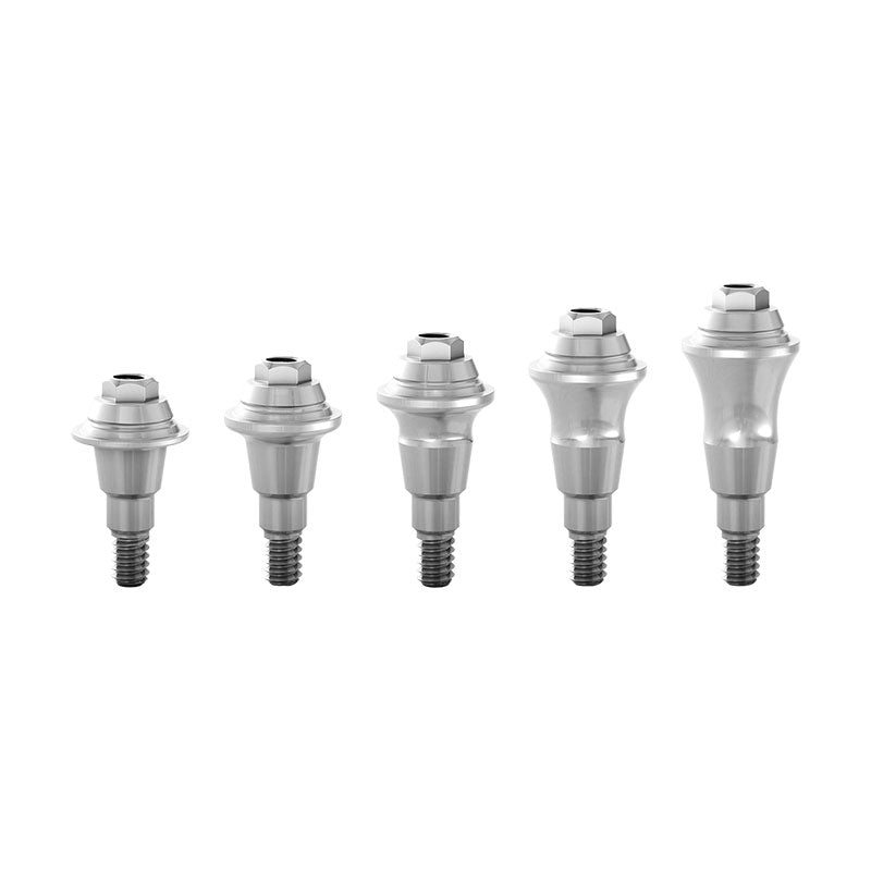 Straight Multi-Unit Abutments Ø4.8 mm Compatible with Neodent® GM Mini Conical