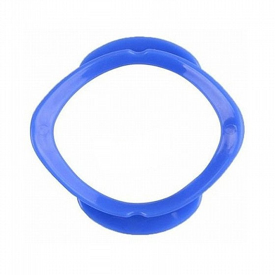 Mouth Opener Round Type Blue Plastic