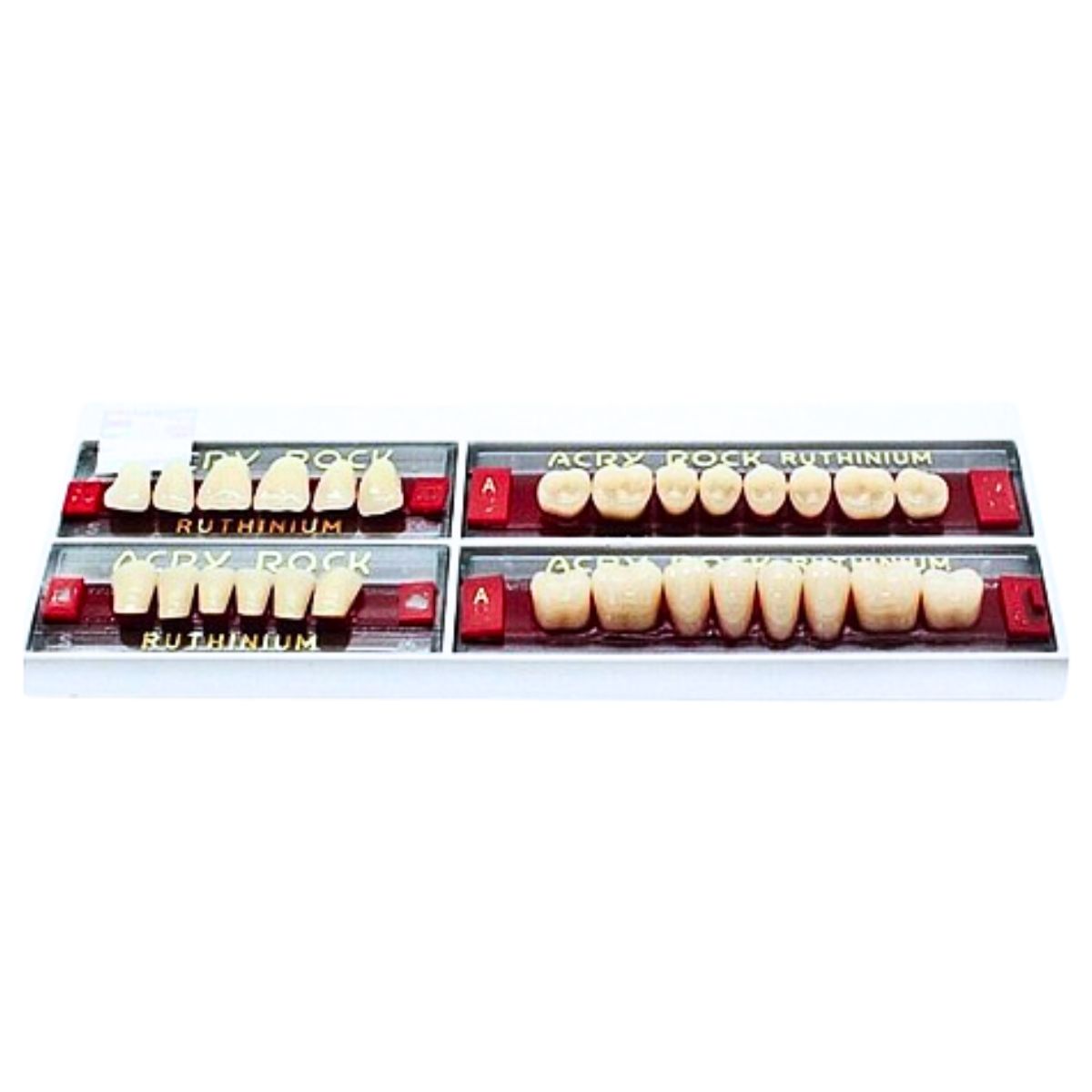 Ruthinium Artificial Acrylic Teeth 28pcs Set C3