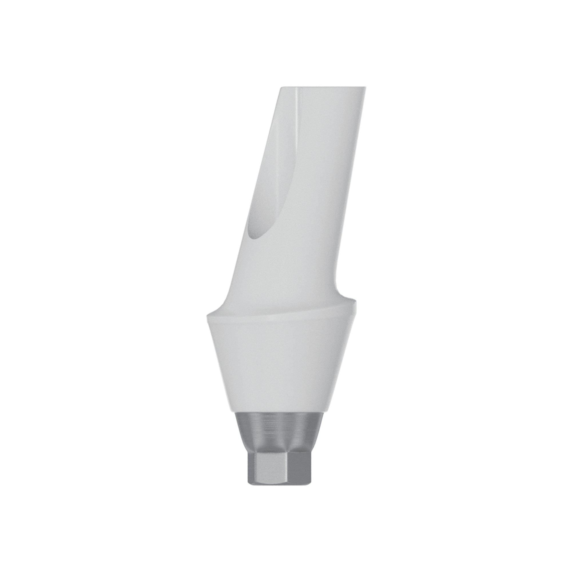 DSI 15° Angulated Zirconia Anatomic  Abutment 3.8mm - Conical Connection RP Ø4.3mm-5.0mm