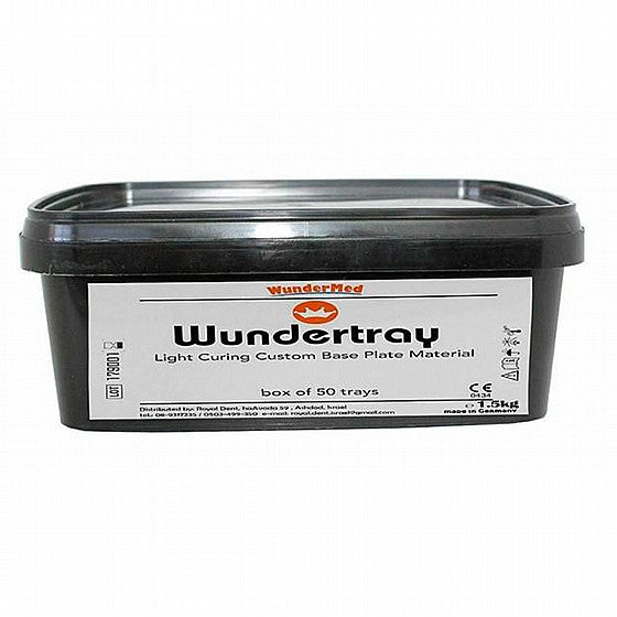 WunderTray Light Cure Tray Base Plate 50/pk