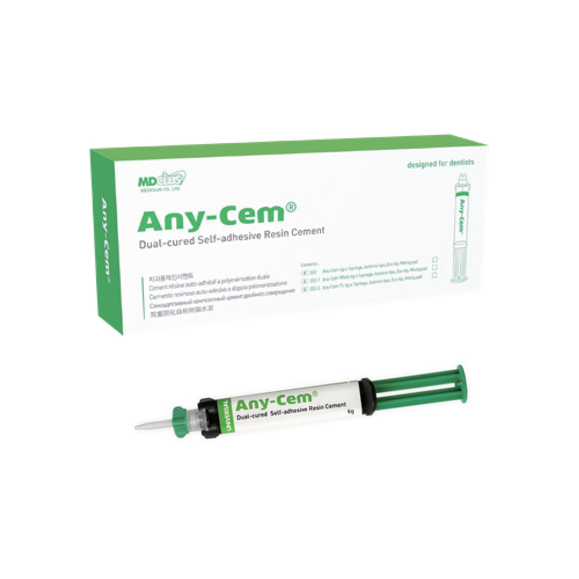 Any-Cem® Universal cement with dual-curing 6g