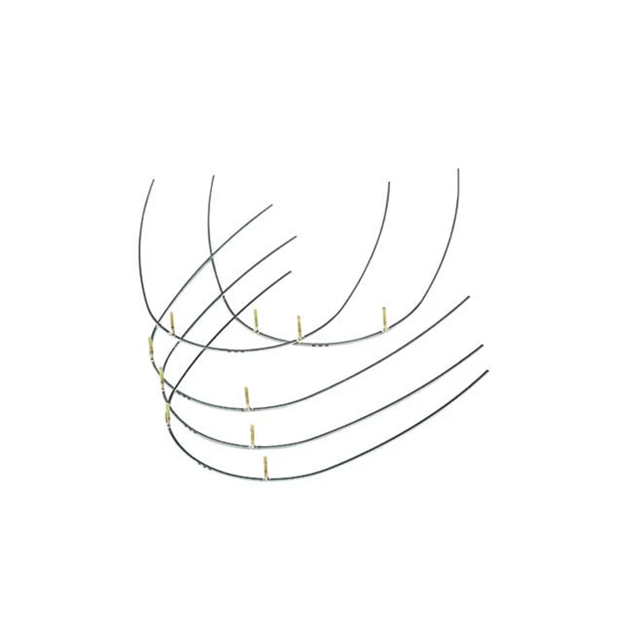 Stainless Steel Posted Upper Archwire .019" x .025" 10pcs pack