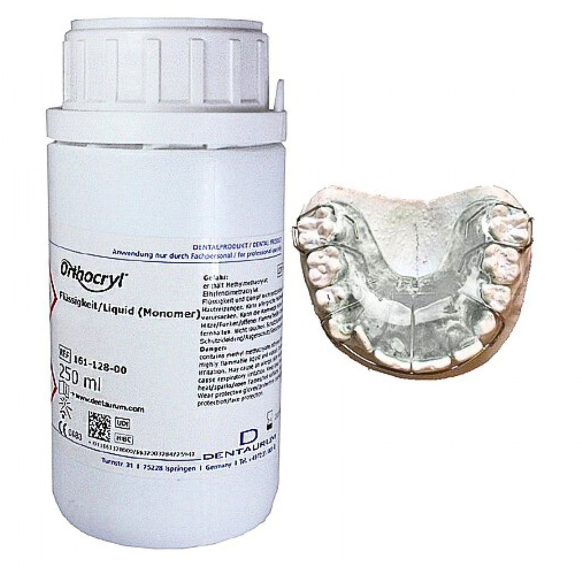 Dentaurum Orthocryl Clear Acrylic Liquid 250ml