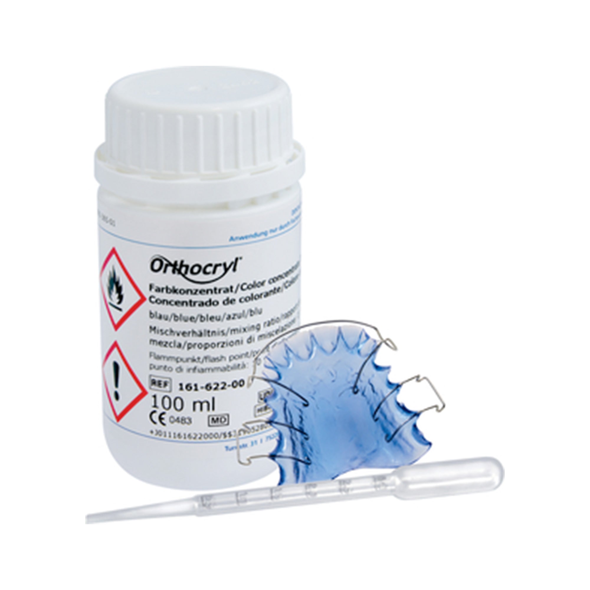 Orthocryl® Color Concentrate 100ml Blue, Dentaurum