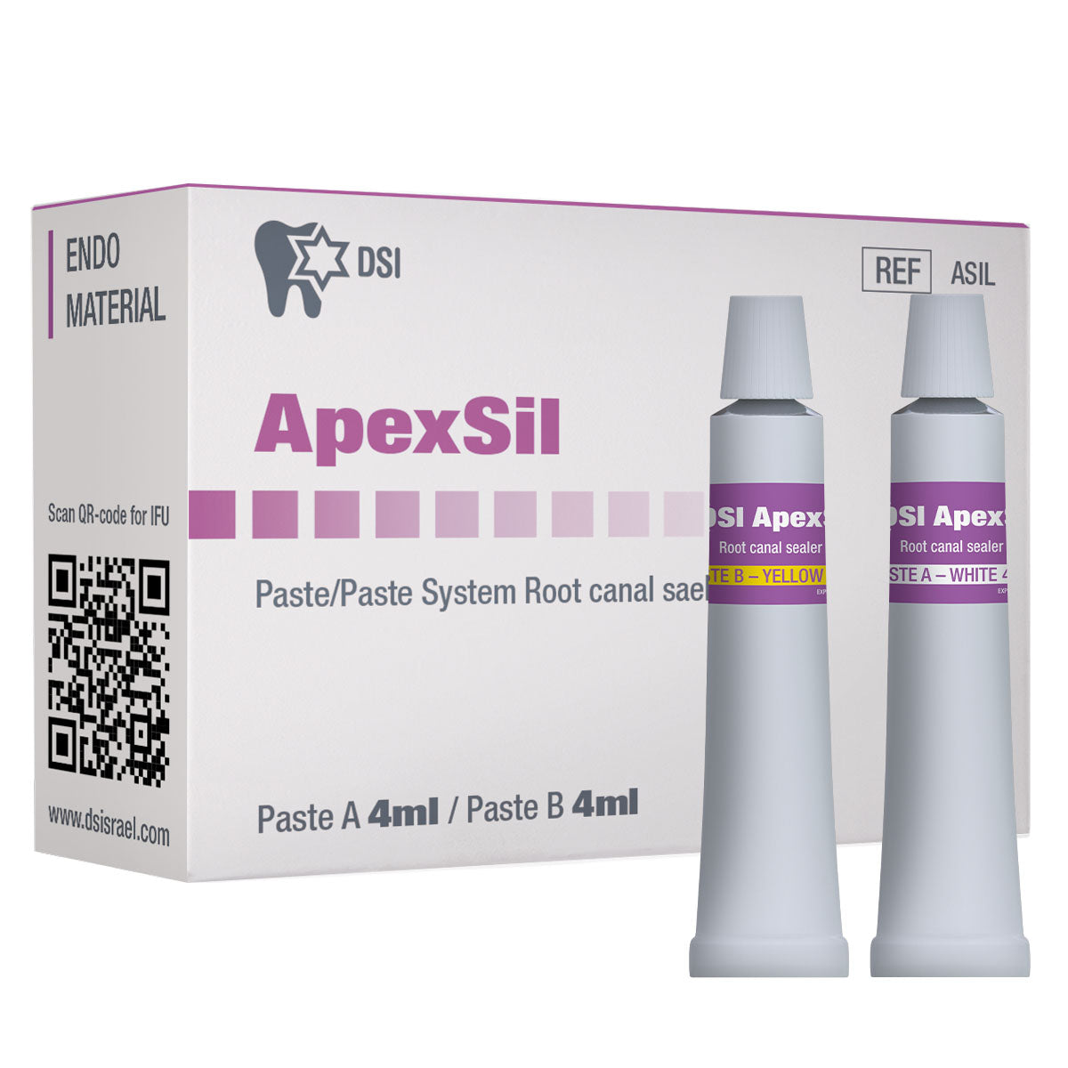 DSI Apexsil Paste Resin Root Canal Sealer 8ml