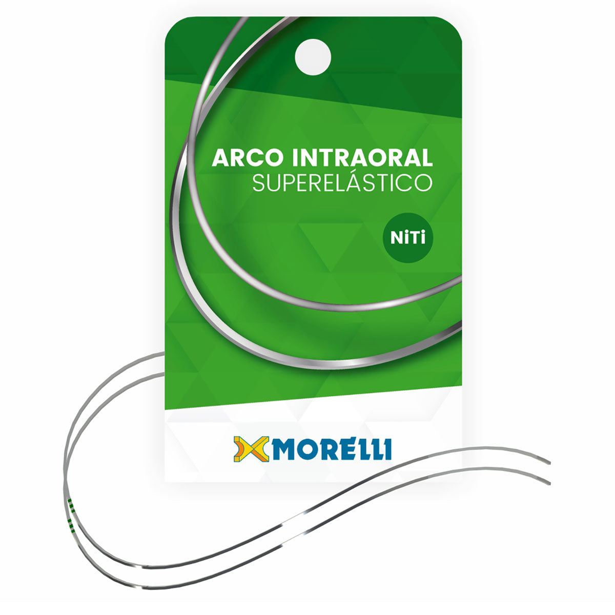 Morelli NiTi Reverse Spee Curve Archwire Rectangular 10pcs pack