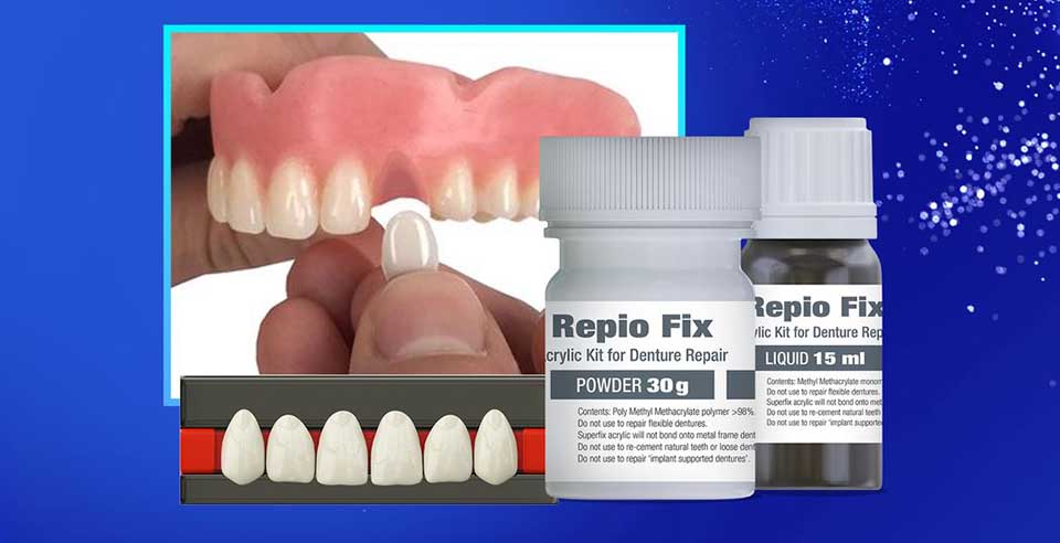 Repio Fix Kit- Fix Your Dentures At Home