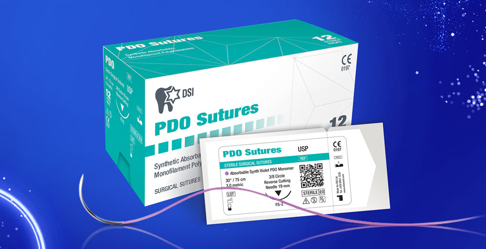 DSI PDO Sutures- For Prolonged Wound Support During Extended Healing Periods