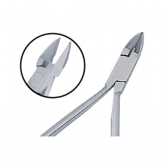 OrthoPremium Mini Ligature Pin Cutter Slim Beak 15° Angle