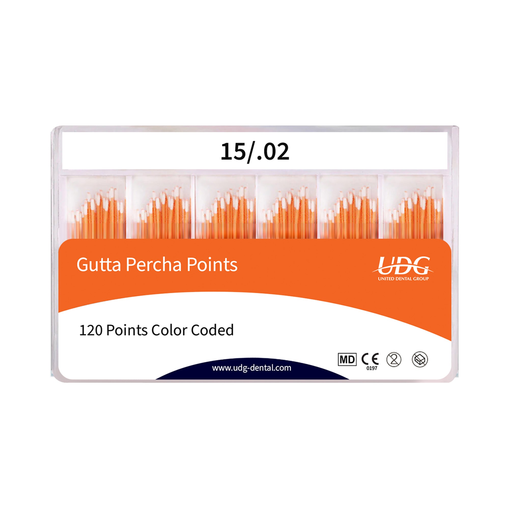 Gutta Percha Points 2% 120pcs