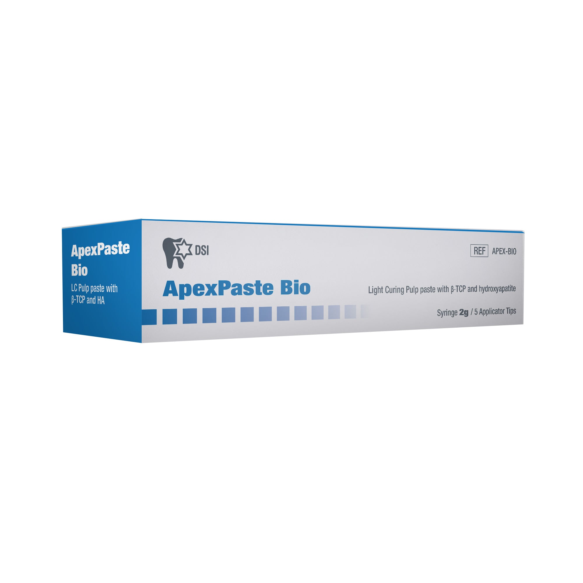 DSI ApexPaste Bio Light Cured Pulp Capping Cavity Liner 2g Syringe