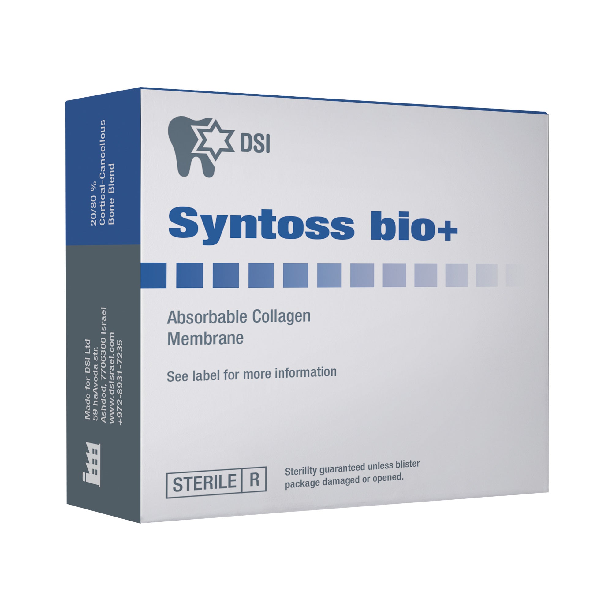Syntoss Bio Dental Surgical Resorbable Collagen  Membrane