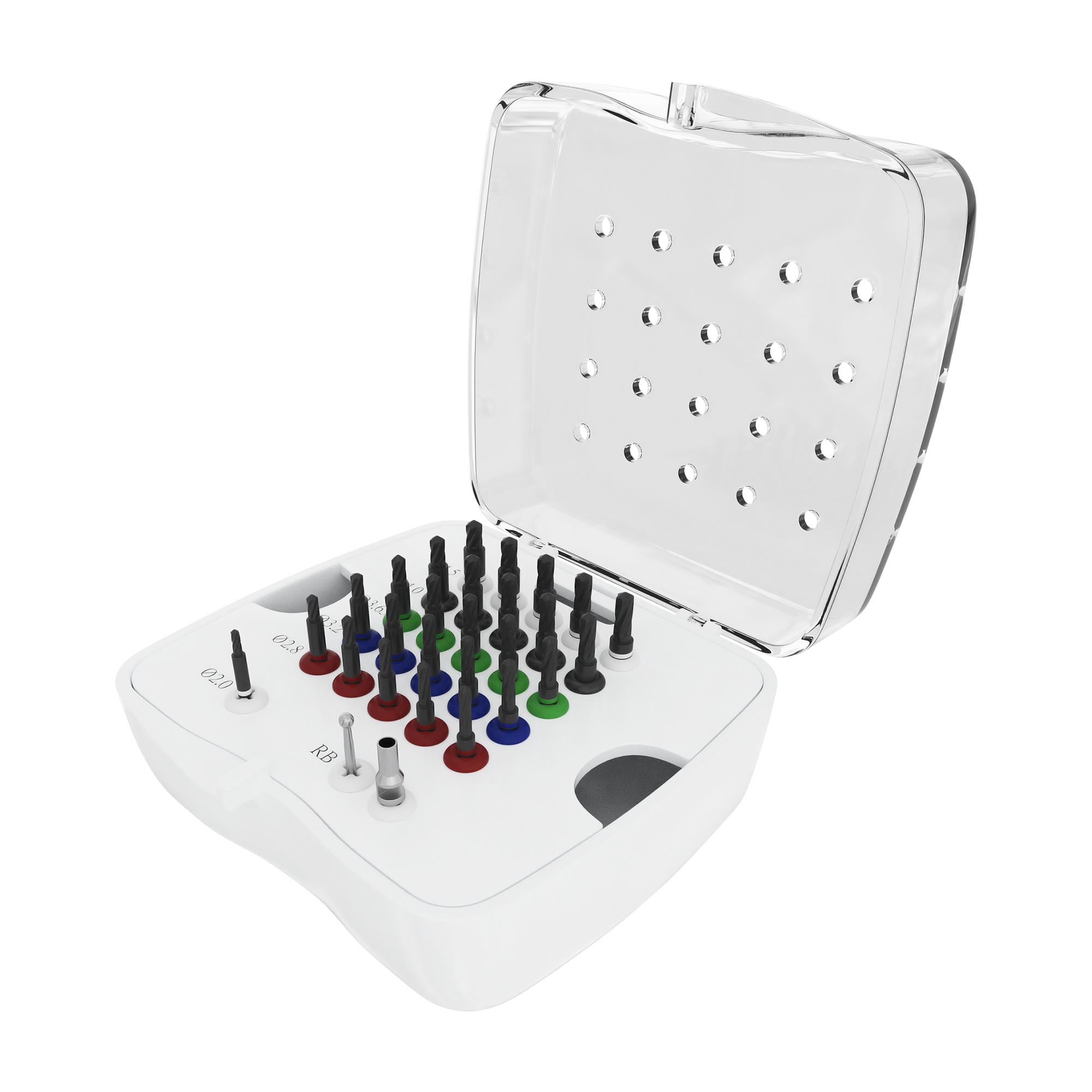 DSI DLC Step&Stop Drills Kit For Osteotomy Preparation