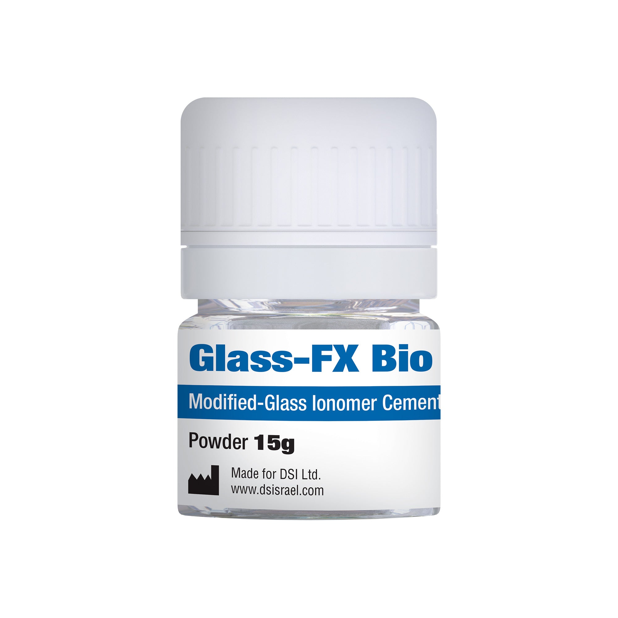 DSI Glass FX Bio - Glass Ionomer Cement With Calcium Hydroxyapatite