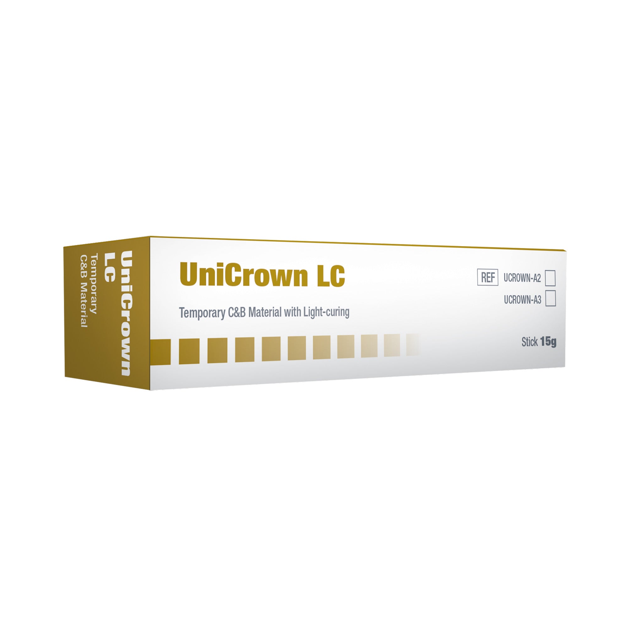 DSI UniCrown LC Light Curing Temporary Crown & Bridge Material 15g