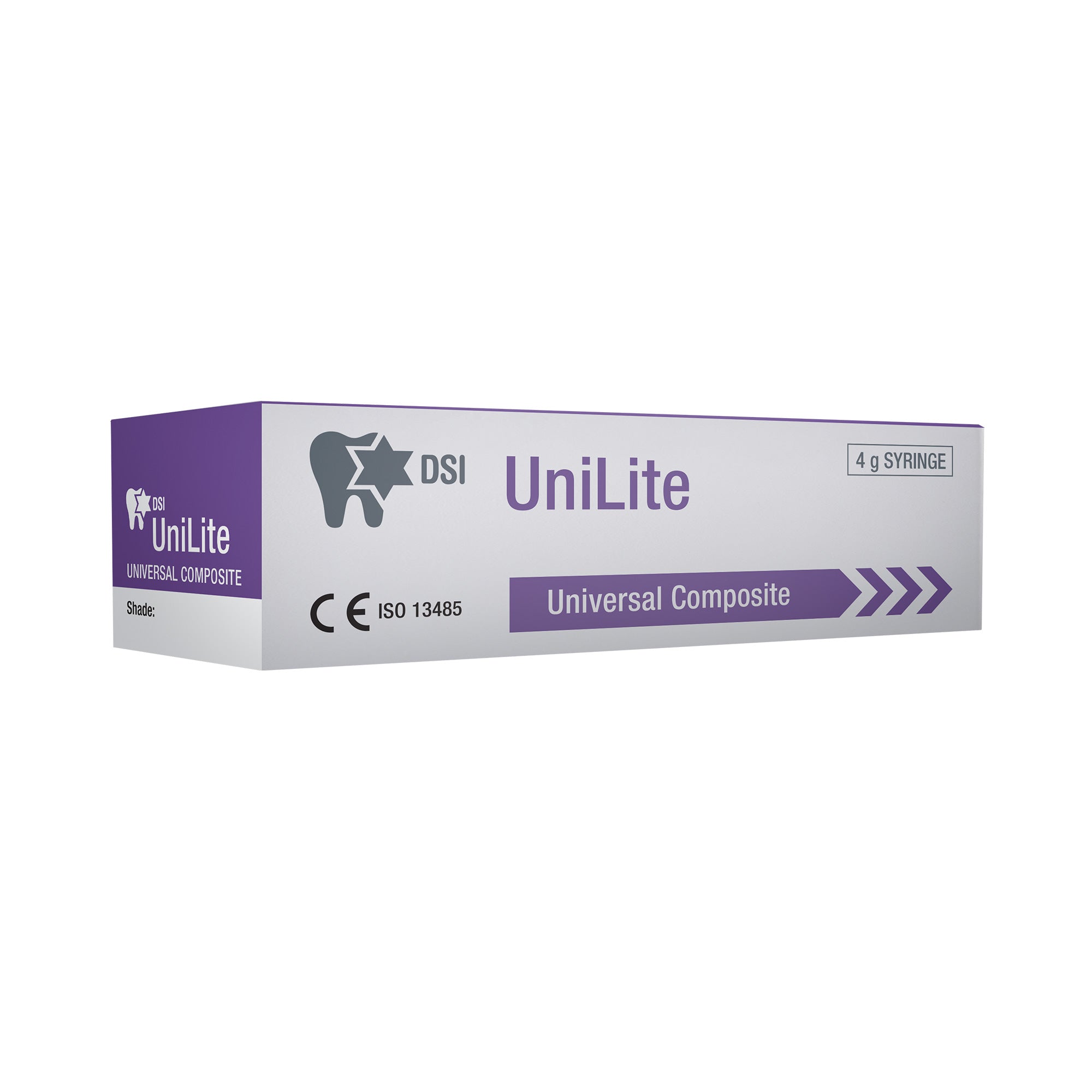 DSI UniLite Micro-Hybrid Composite Restoration Material 4g Syringe